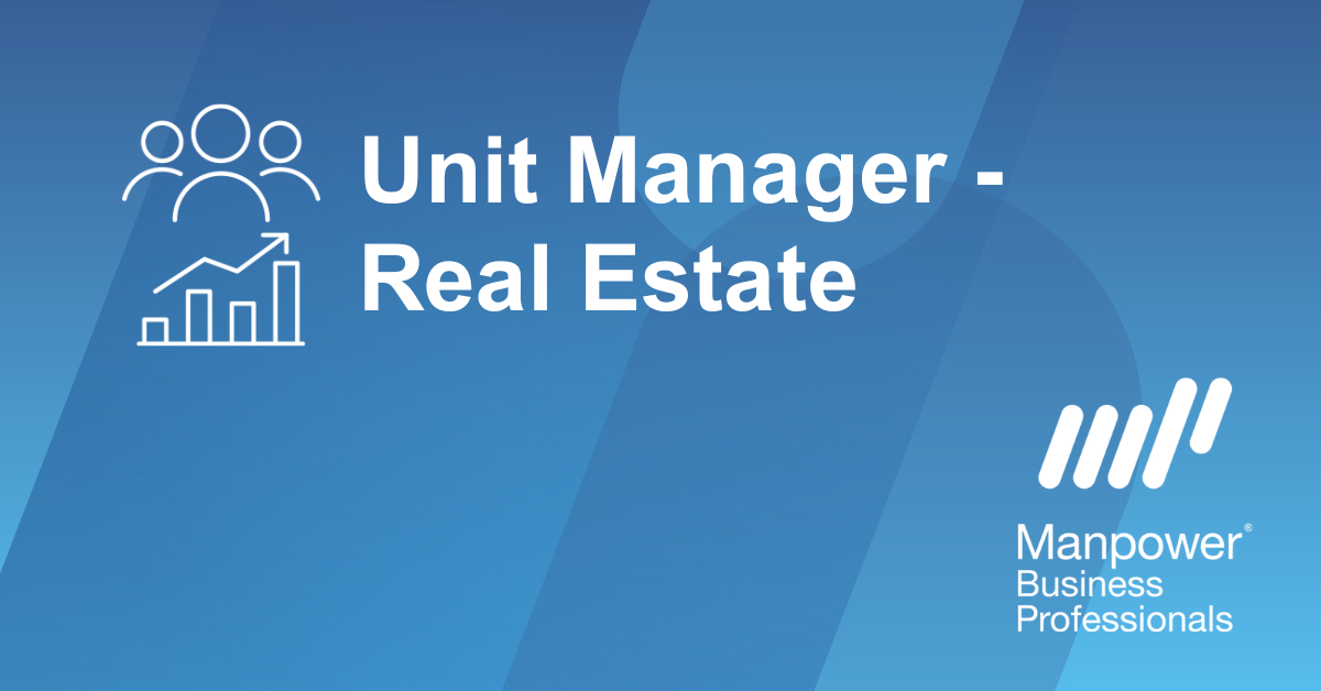 UNIT MANAGER-REAL ESTATE